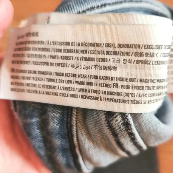 GUC Abercrombie & Fitch High Rise Super Skinny Ankle Jeans, Size 8R/29 - Picture 9 of 10